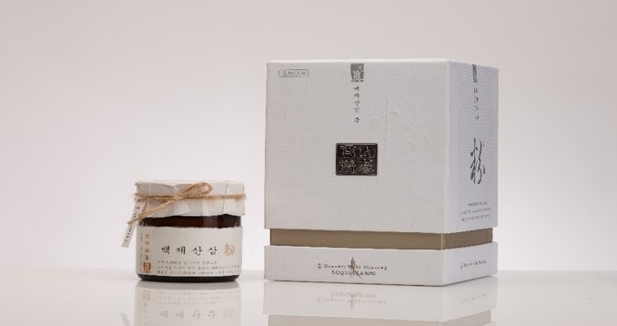 韓国の高級有機野生チョウセンニンジン