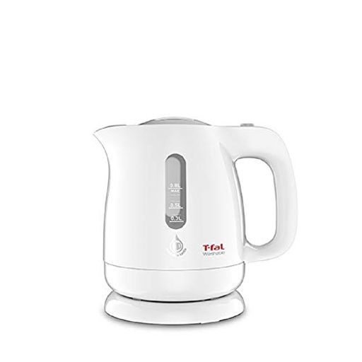 ティファール 電気ケトル 0.8L 防水 丸洗い 抗菌 「ウォッシャブル」 ホワイト KO8001JP