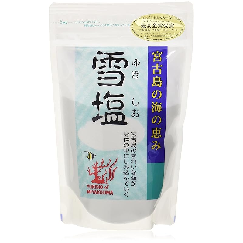 パラダイスプラン 雪塩 宮古島の海の恵み 120g×10袋