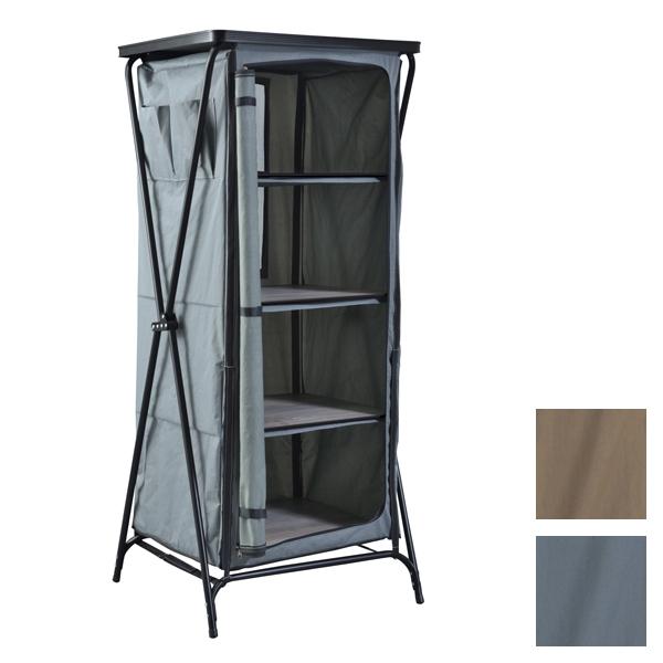 キャビネット 4段 折り畳み 棚 収納棚 折りたたみ スリム コンパクト 天板 テーブル サイドテーブル 収納付き キャンプ 屋外 アウトドア 釣り 旅行 行楽