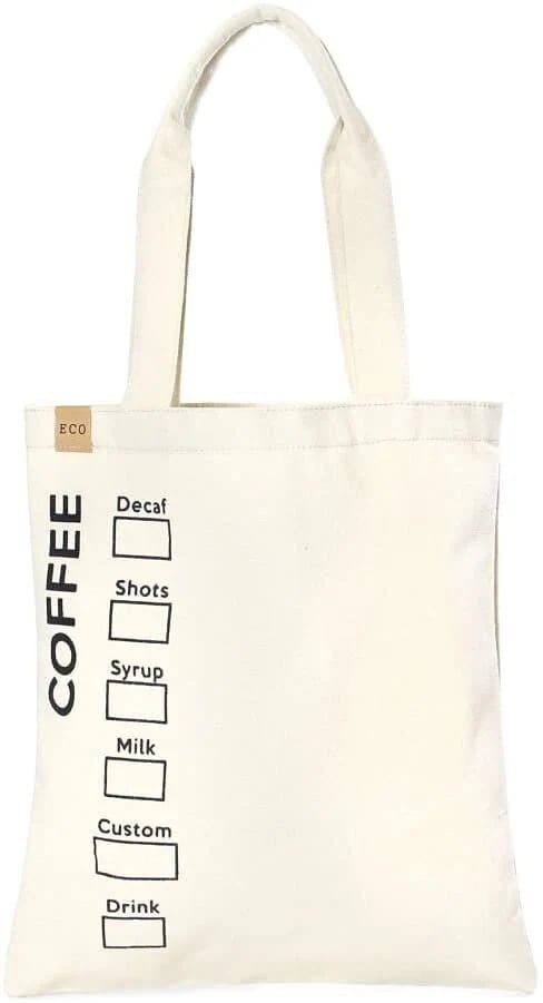 [エコバッグ]ミープラス エココットンキャンバススタイリッシュプリントファッションショッピングトラベ