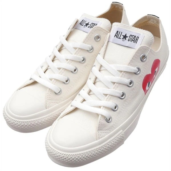 プレイ コムデギャルソン PLAY COMME des GARCONS ALL STAR OX PCDG スニーカー WHITE 291-002211-260 291-002211-260