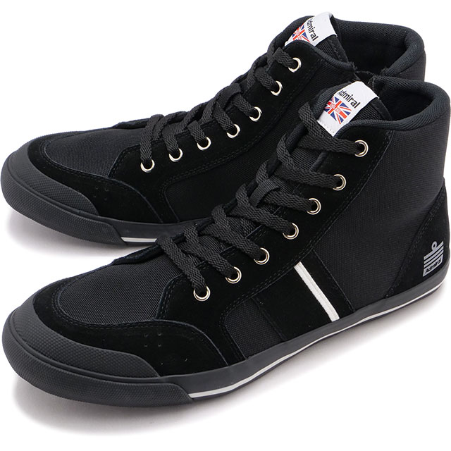 スニーカー イノマー ハイ [AD-603] INOMER HI メンズレディース Black 黒 ブラック系