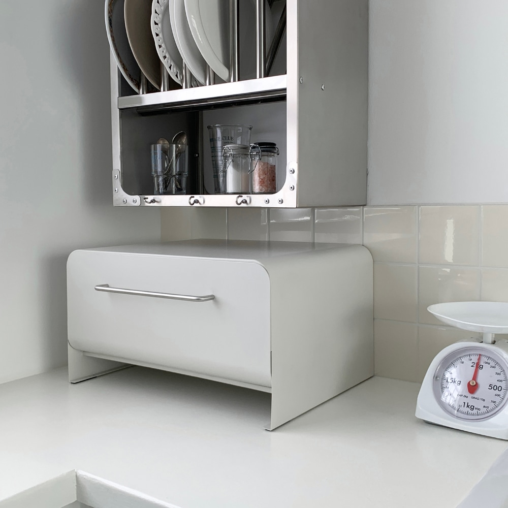 雲 鉄製スライディング収納棚ワイドタイプ