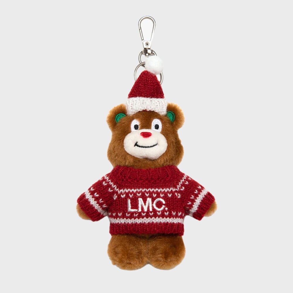 エルエムシー CHRISTMAS BEAR KEYRING ダークブラウン