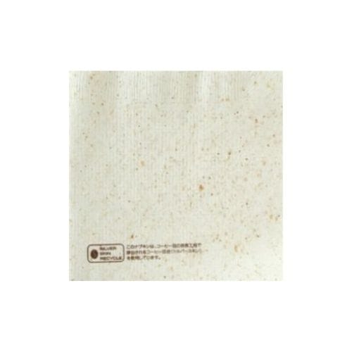 溝端紙工印刷　紙ナプキン　カフェナプキン　4ツ折　文面有　メーカー品番：CFP4AA　100枚×100袋（10000枚）【メーカー直送・代引き不可・時間指定不可・沖縄離島不可】