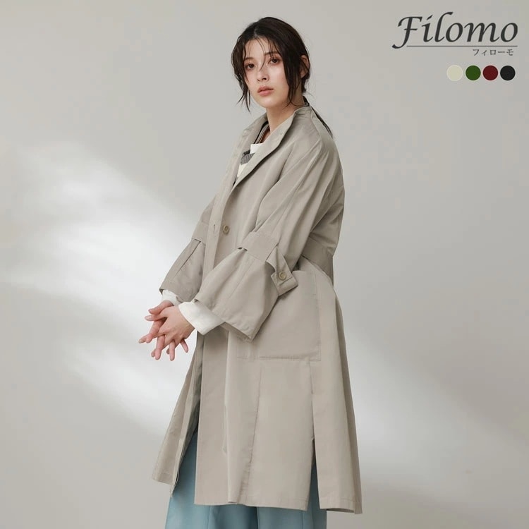 [Filomo]フィールドサーモルーズロングトレンチコート
