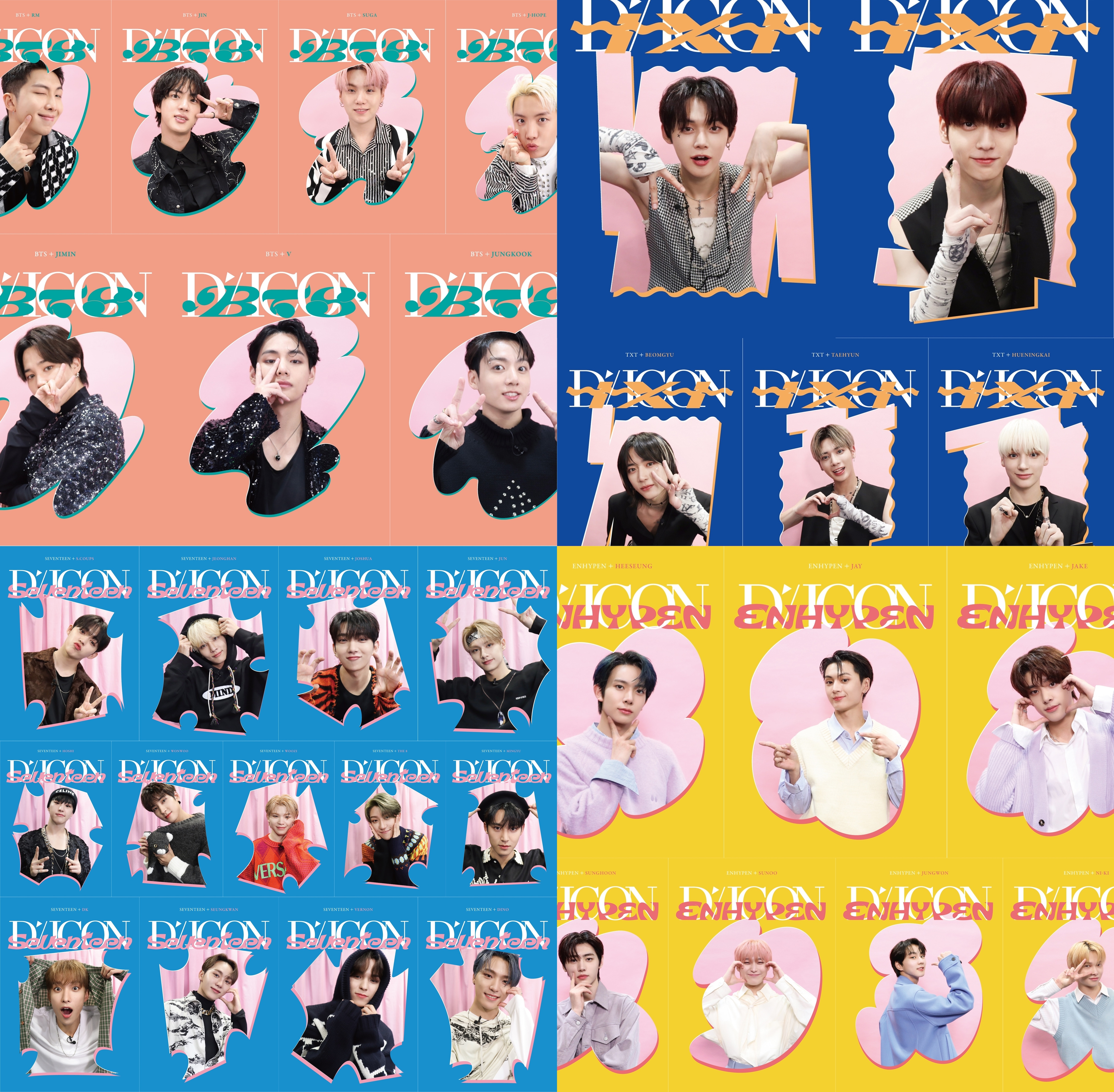 DICON DFESTA MINI EDITION BTS TXT SEVENTEEN ENHYPEN 6,500円