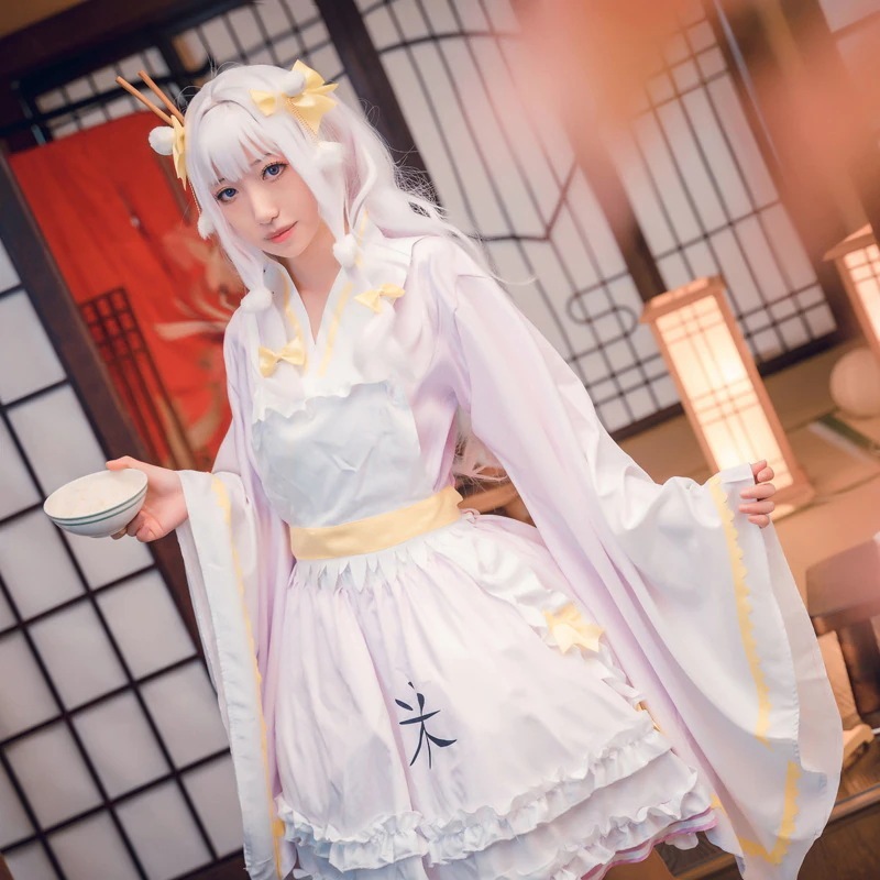 クッキングディメンションライスガールCS服白米CS服コスプレパフォーマンス服