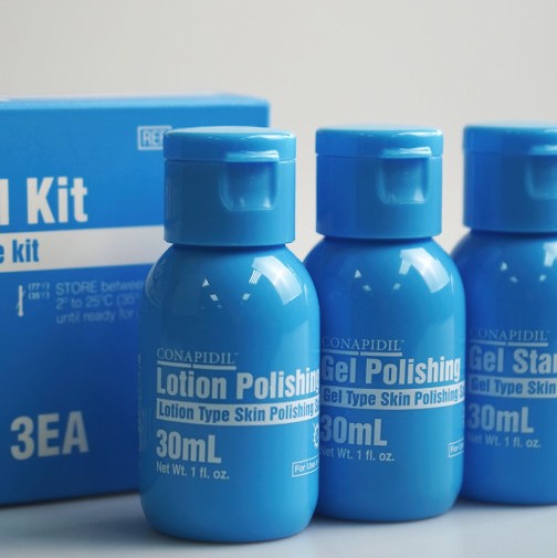 conapidil チュートリアルキット スキンフェイスクレンザーのための基本的な3つのプライベートキット