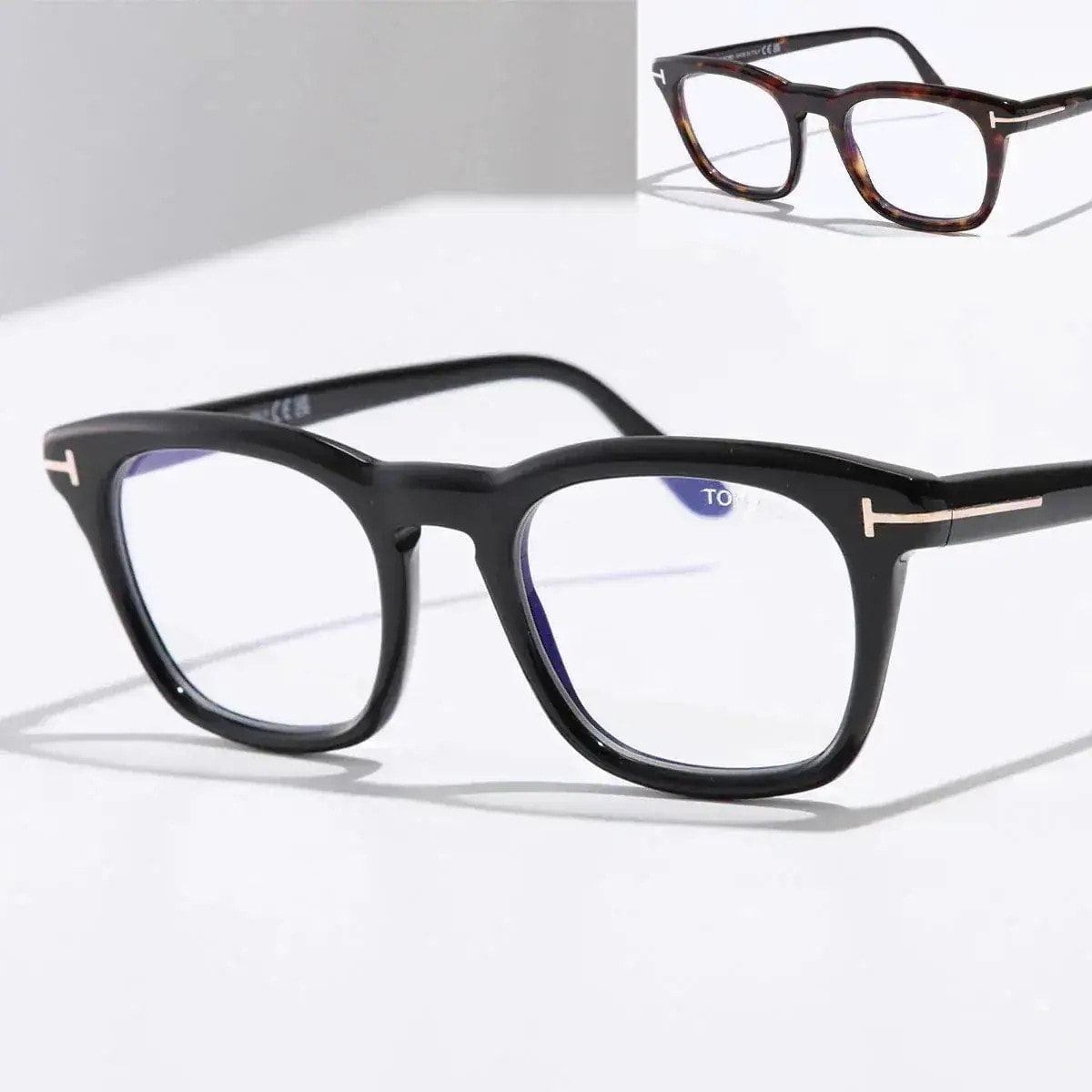 TOM FORD トムフォード メガネ TF5870-B FT5870-B レディース ウェリントン めがね 眼鏡 伊達メガネ ブルーライトカット アイウェア