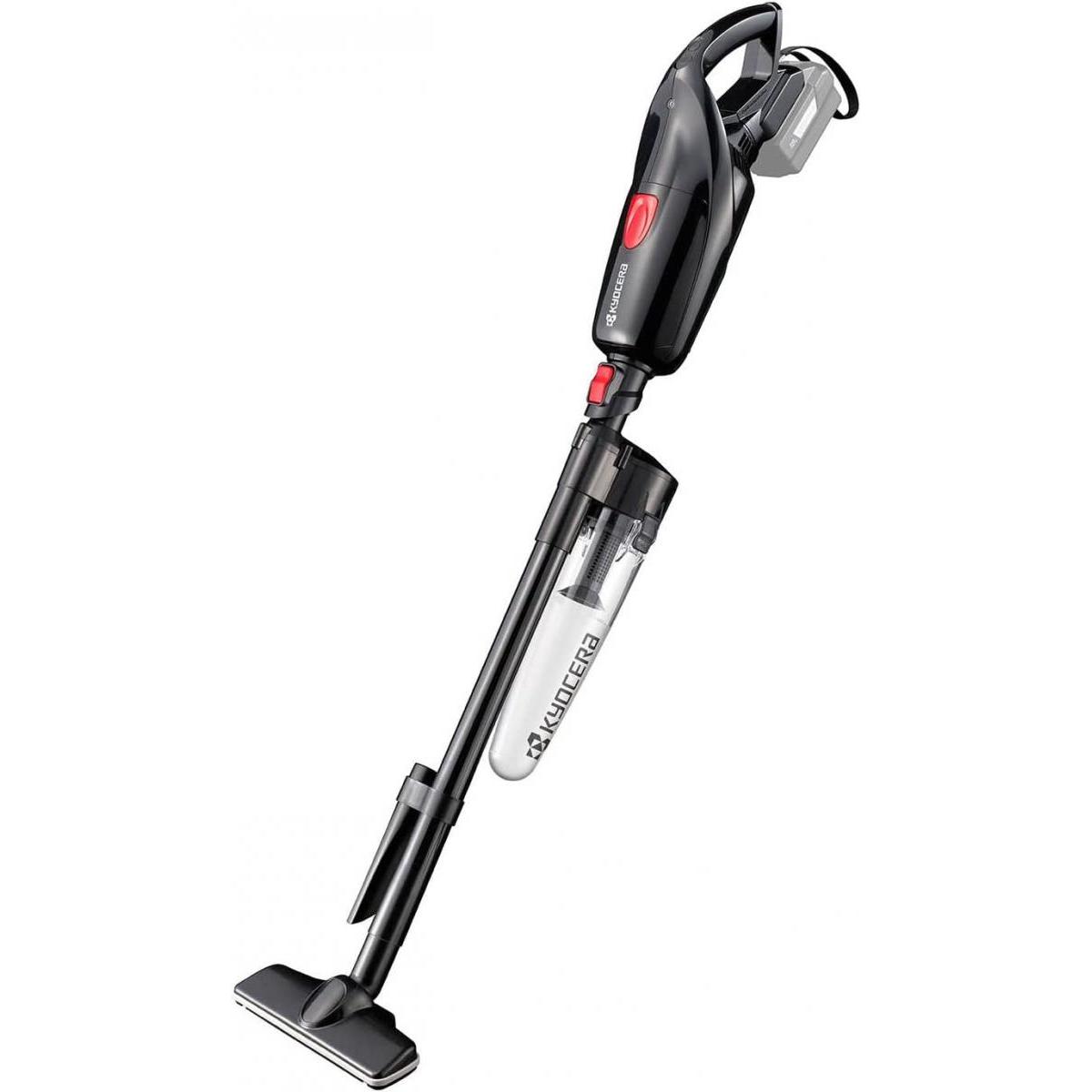 京セラ(Kyodera) 充電式クリーナー DHC180 ブラック 本体のみ　電池パック 充電器別売り プロ向け 掃除機 旧リョービ 旧RYOBI