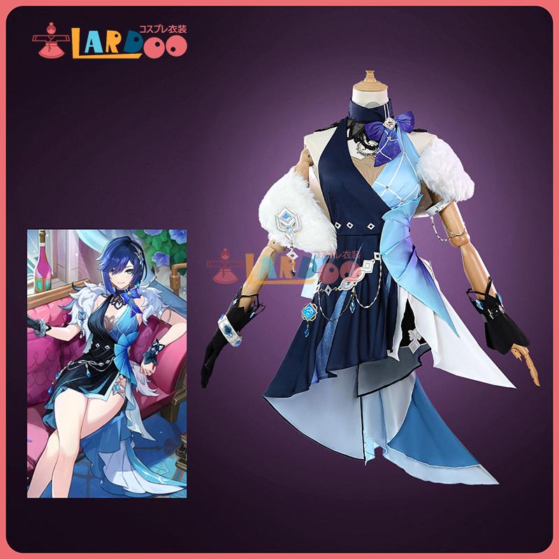 【工場直販 品質保証】 原神 Genshin 夜蘭「静謐の饗宴」コスチューム コスプレ衣装/ウィッグ