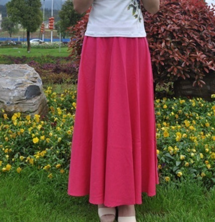 スカート デート モテアイテム ミディアム丈 フレアスカート ウエストゴム 無地 可愛い きれいめ 上品 おしゃれ かっこいい 可愛い ラブリー キュート ガーリー クール モード系