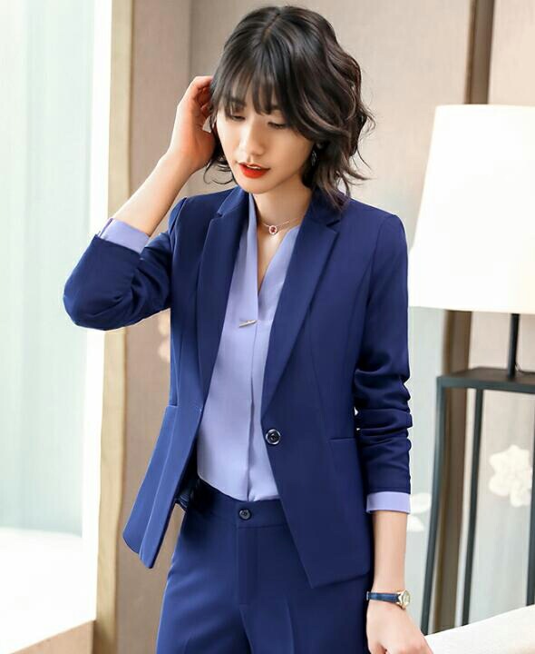 「エレガントスーツセット」4点セットスーツ ビジネス 長袖ジャケット+パンツ/スカート+シャツ+ベスト フォーマル 通勤 OL オフィス 制服 春秋着 着痩せ 20代30代40代 パーティードレス マ