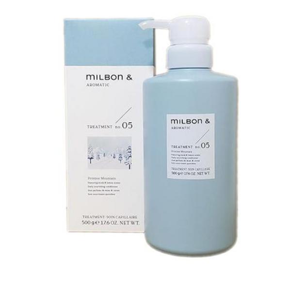 ミルボンアンドトリートメント no.05 レモン&ムスク ポンプ 500g