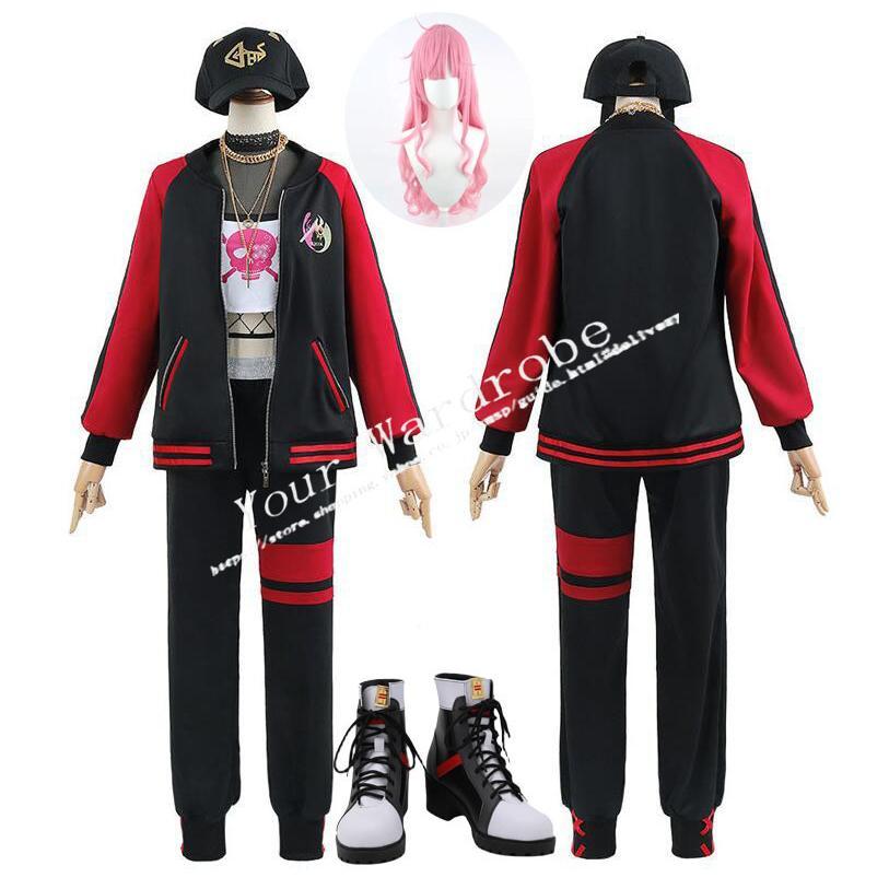 バーチャルYouTuber VTuber ホロライブ 森美声 Mori Calliope 森カリオペ コスプレ衣装 演出服 アニメ 仮装 コスチューム コミケ