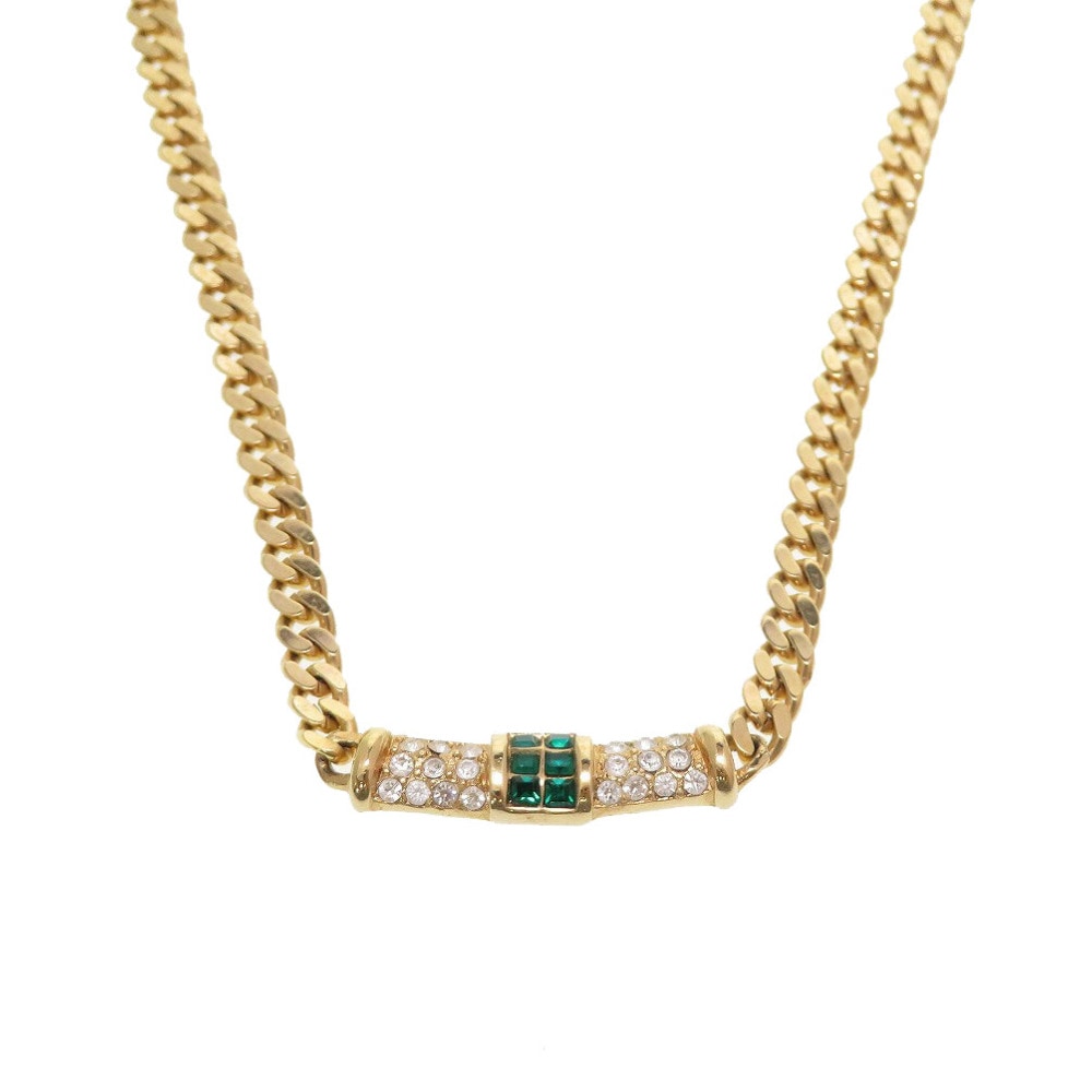 美品 クリスチャンディオール ネックレス メタル/メタル ゴールド 0063【中古】Christian Dior レディース 24,200円