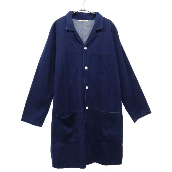 バディーヤ デニム チェスターコート 2 ネイビー Badhiya メンズ