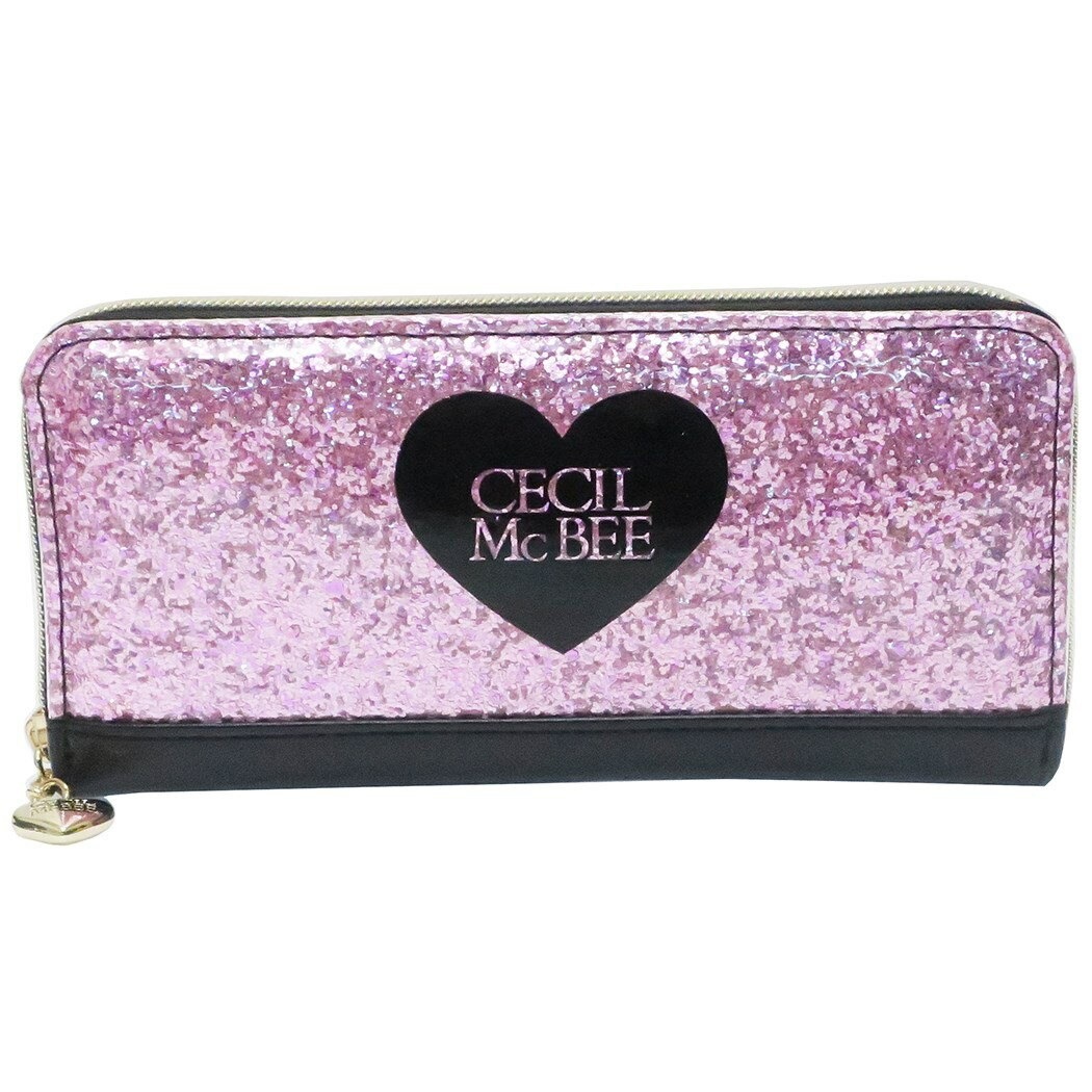 Qoo10 セシルマクビー レディース長財布 ラウン バッグ 雑貨