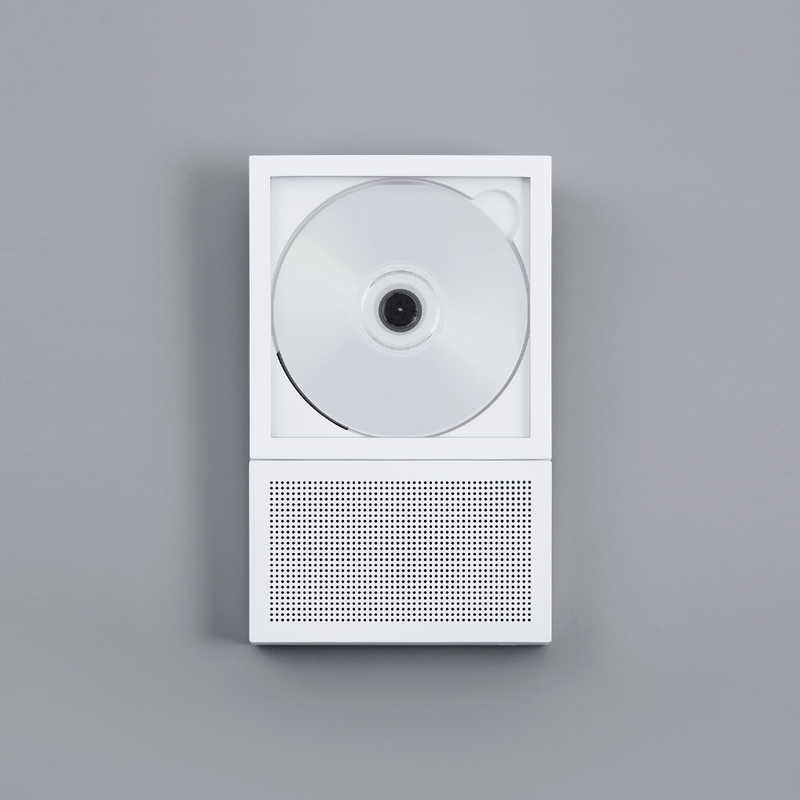 KM5　ワイヤレスCDプレーヤー Instant Disk Audio ホワイト　CP2-001-W