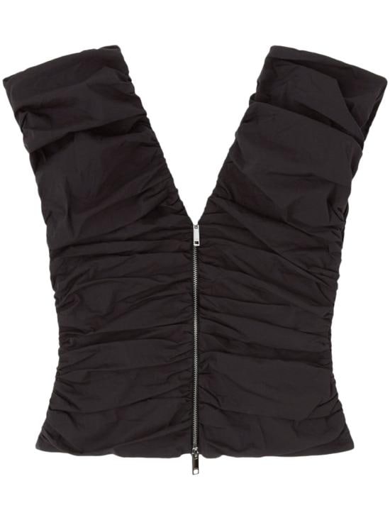 GANNI Women Tops A1040071099 Black