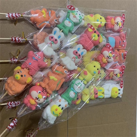 漫画マシュマロ串キャンディスナックひょうたんかわいい動物詰め合わせ