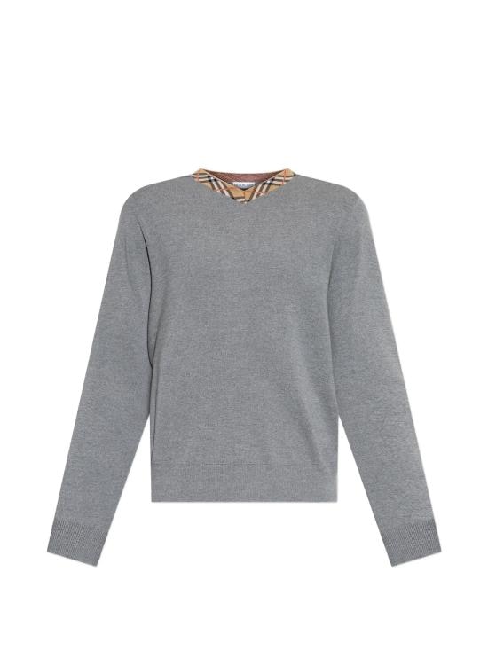 BURBERRY Men Sweater 8127565 A1345 Grigio