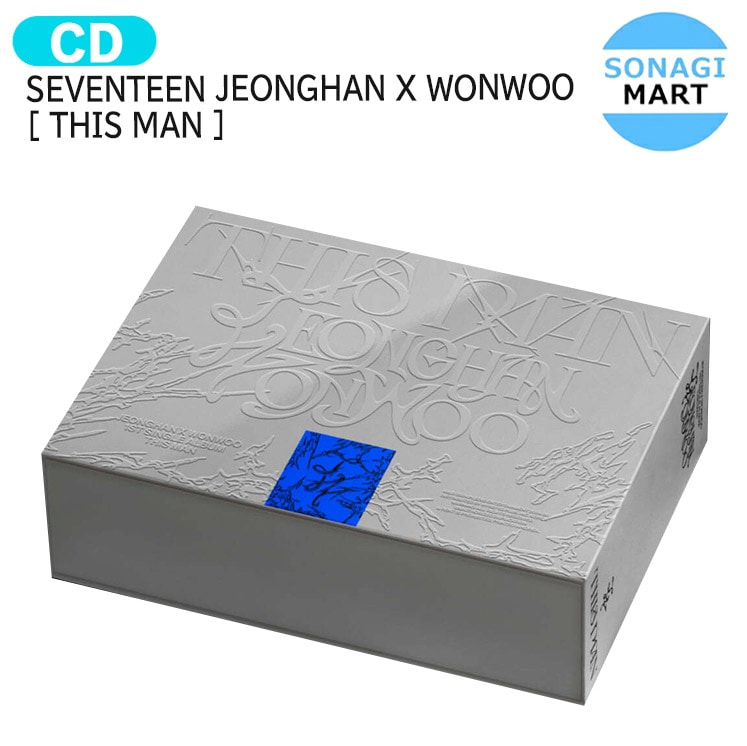 国内発送 SEVENTEEN JEONGHAN X WONWOO Deluxe Ver [ THIS MAN ] 1st Single Album / 1次予約
