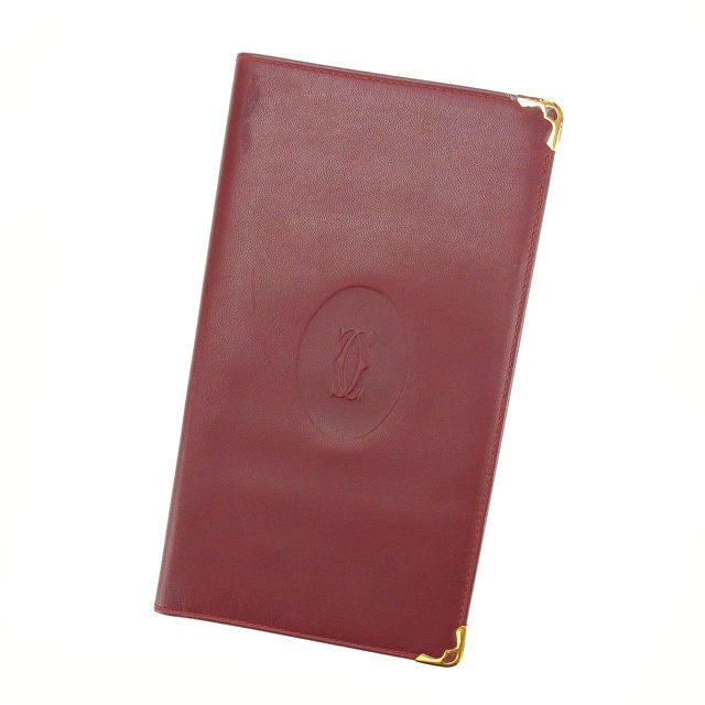 長札入れ マストライン ボルドー 中古