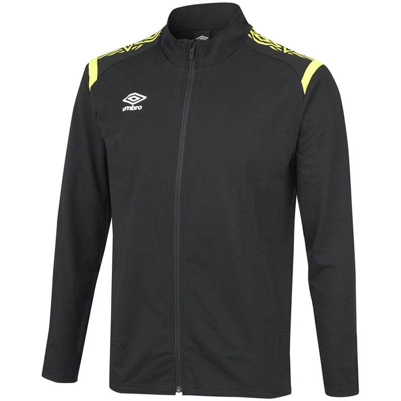 ウオームアツプジヤケツト サッカー WUPニットジャケット (uas2350-bkyl)