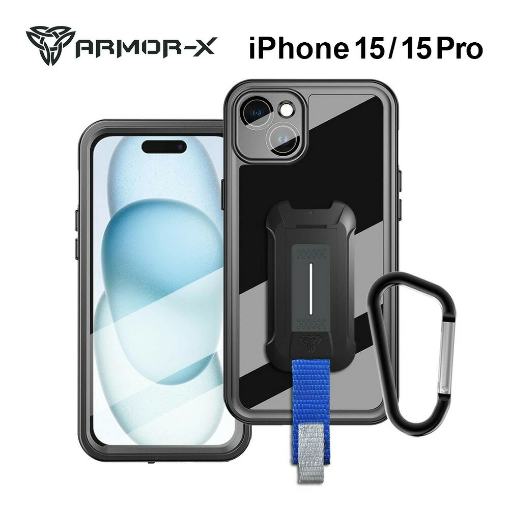 正規代理店 ARMOR-X iPhone15 iPhone15Pro ケース 防水 Waterproof Protective Case iPhone iPhoneケース アイフォン スマホ ケース