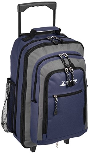 [キャプテンスタッグ] キャリーバッグ 600D 2-3泊対応 マチ幅拡張機能付 2wayリュックスタイル(33-48L) NV