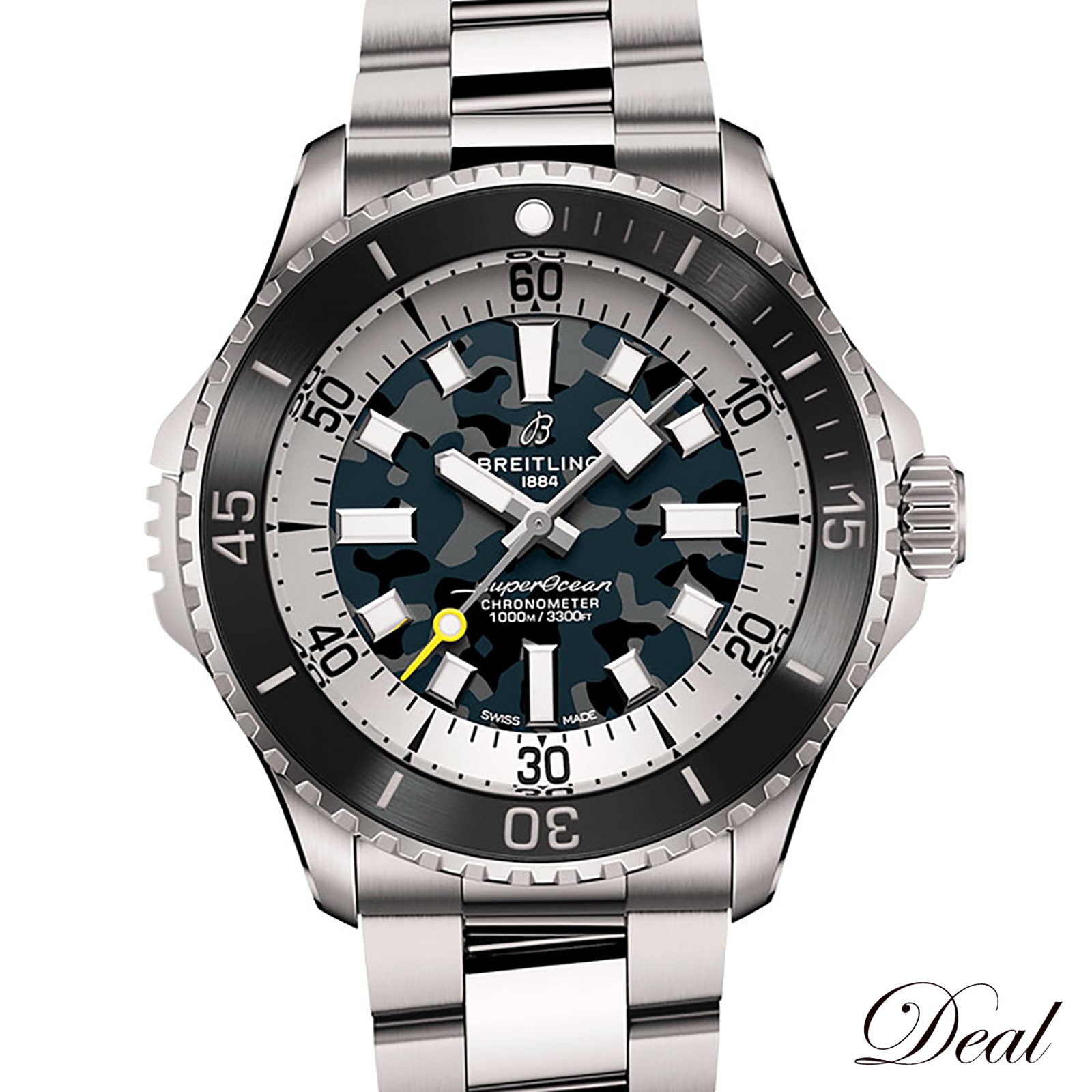 未使用 保管品 ブライトリング スーパーオーシャン46 スーパーダイバー E10379351B1E1 メンズ 腕時計