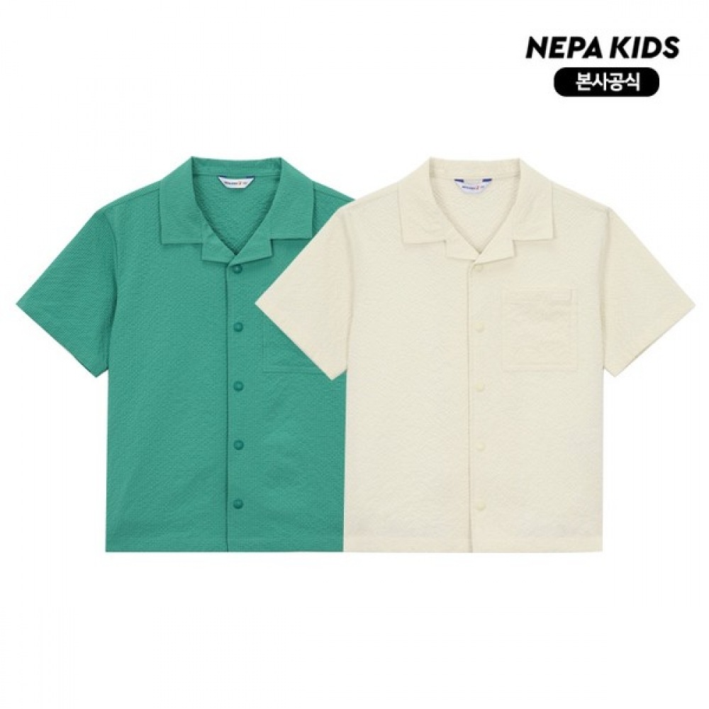 [ネパキッズ] ネパキッズ/ヘッドクォーターKL35303サンキストウーブンシャツ