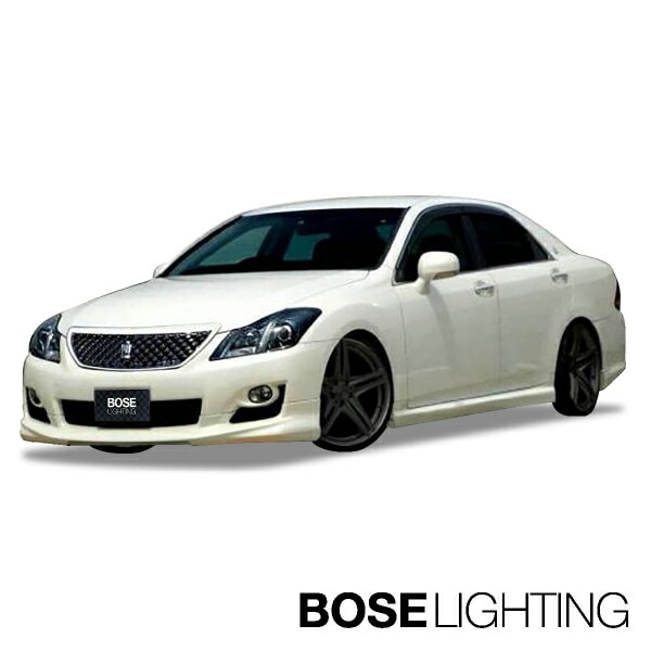 200 系 20 クラウン アスリート 前期 【 塗装済 or 未塗装品 】 ハーフエアロ セット フロントハーフスポイラー + サイドステップ + リアハーフスポイラー