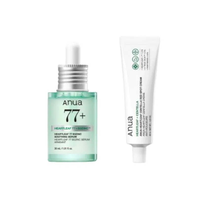 ドクダミ77 B3ジンク トラブルセラム 30ml+センテラ レッド スポットクリーム 30g