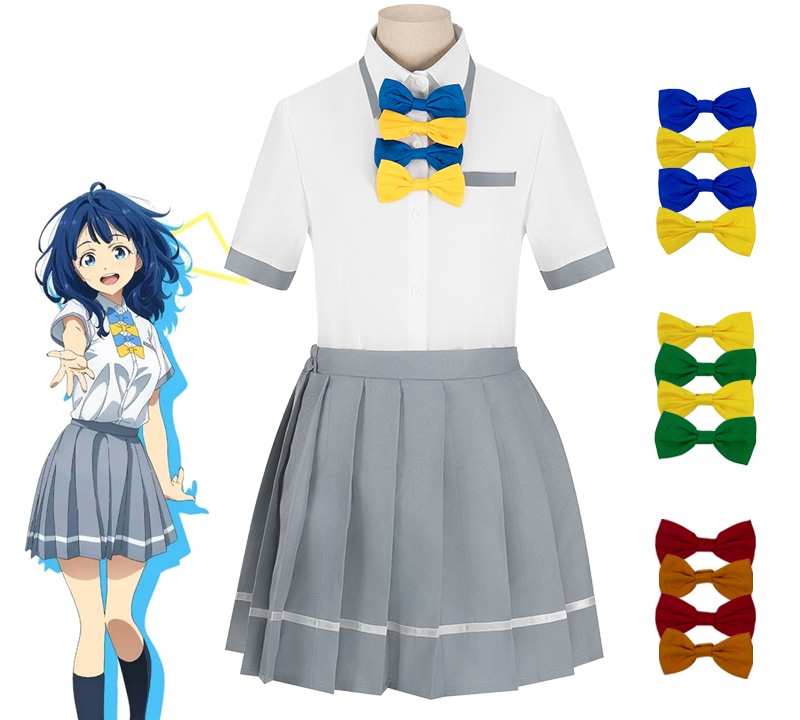 コスプレ衣装 八奈見杏菜 焼塩檸檬 小鞠知花 負けヒロインが多すぎる！ 3種　リボン付き　JK制服 イベント パーティー 変装 演出服 クリスマス パーティー