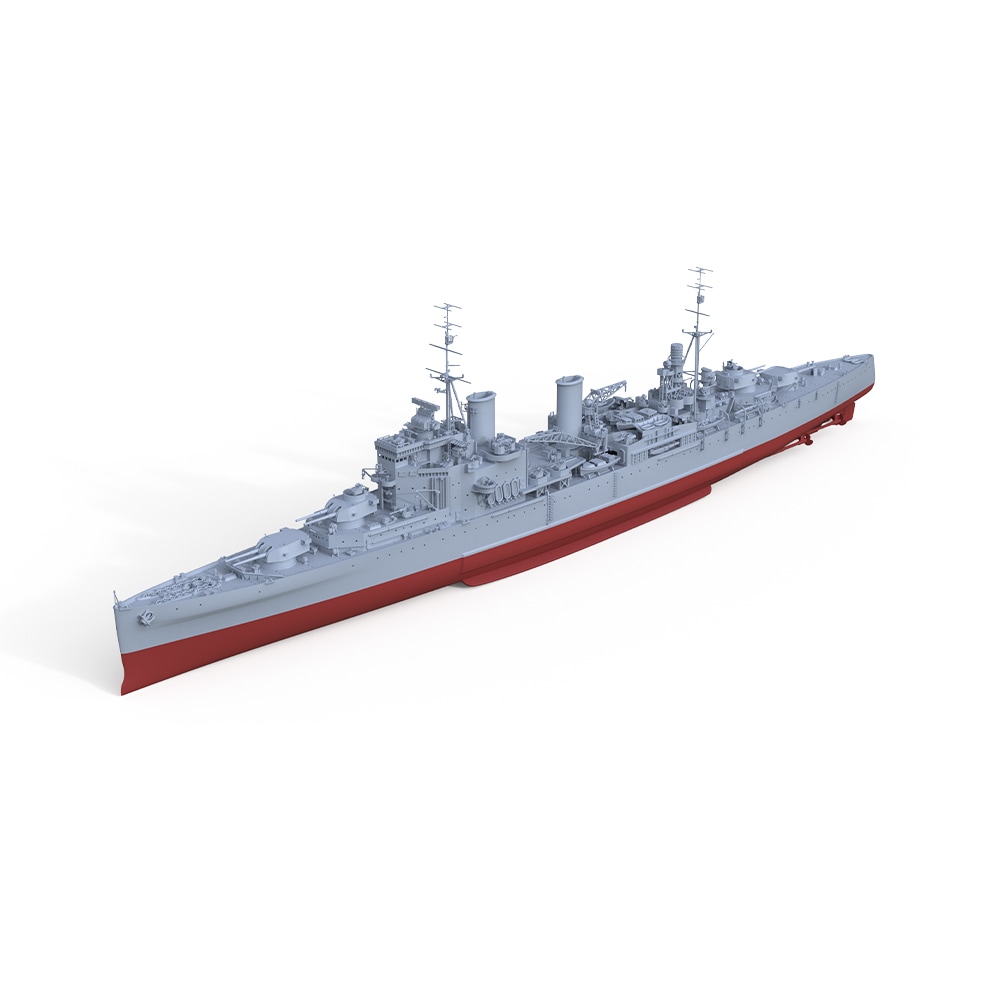SSMODEL 1/700 SSC700562S 軍事モデルイギリスロンドン級重巡洋艦船底版