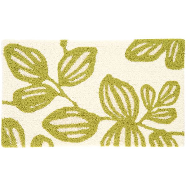 スミノエ デザインライフ ユーカリマット/玄関マット 約幅45x長さ75cm グリーン 5,180円