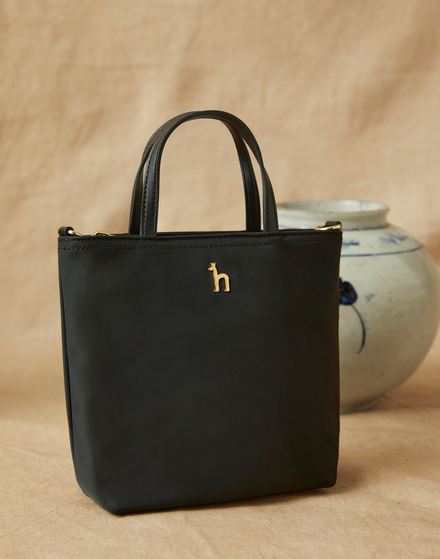 ヘジス Hazzys トートバッグ HIBA1F940BK