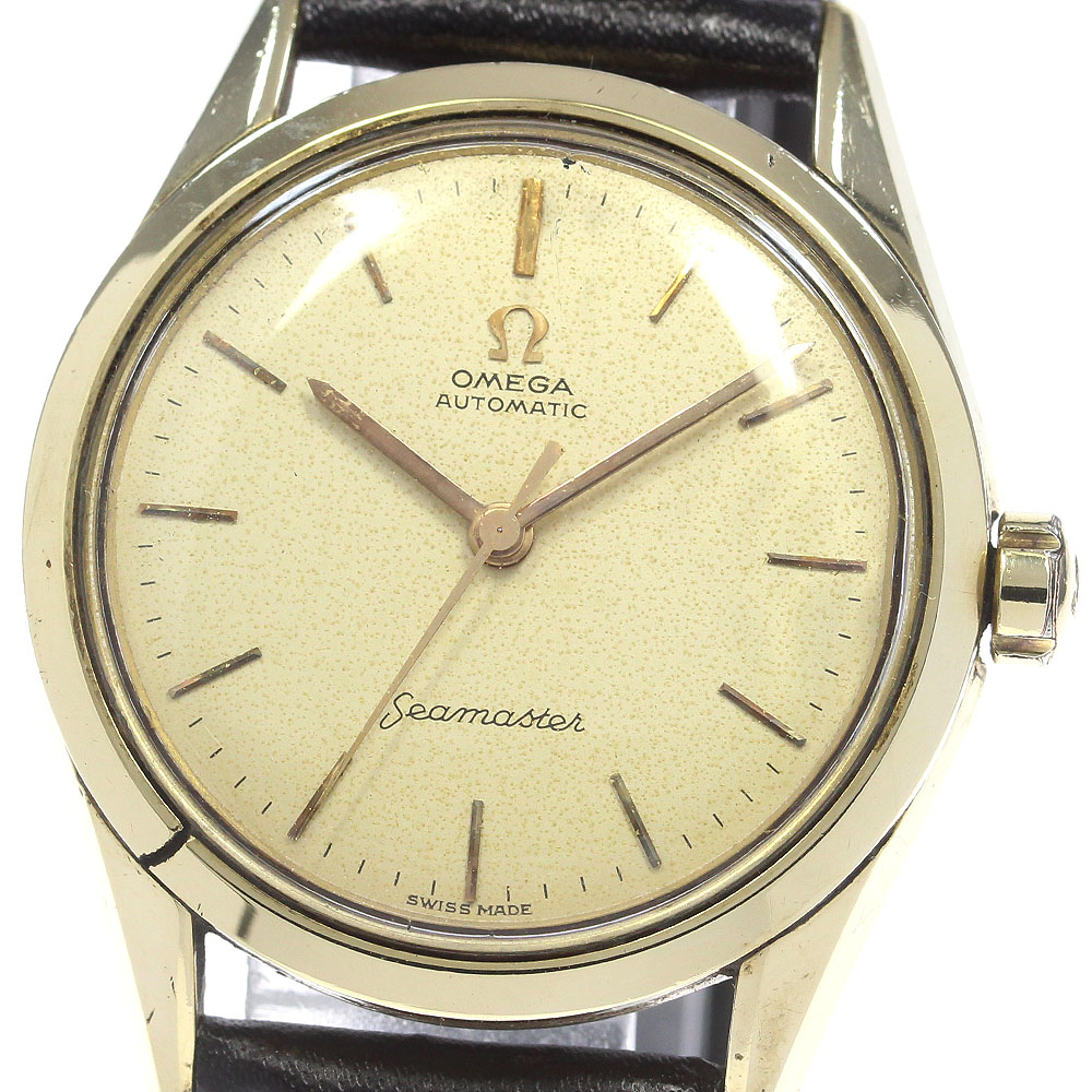 オメガ OMEGA 2802-9SC シーマスター cal.471 自動巻き メンズ _804897【中古】