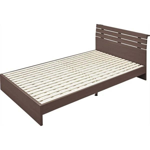 ヘッドボードとコンセント付きのセミダブルベッド 北欧 ナチュラル ベッド 寝室 ベッドルーム 45,790円