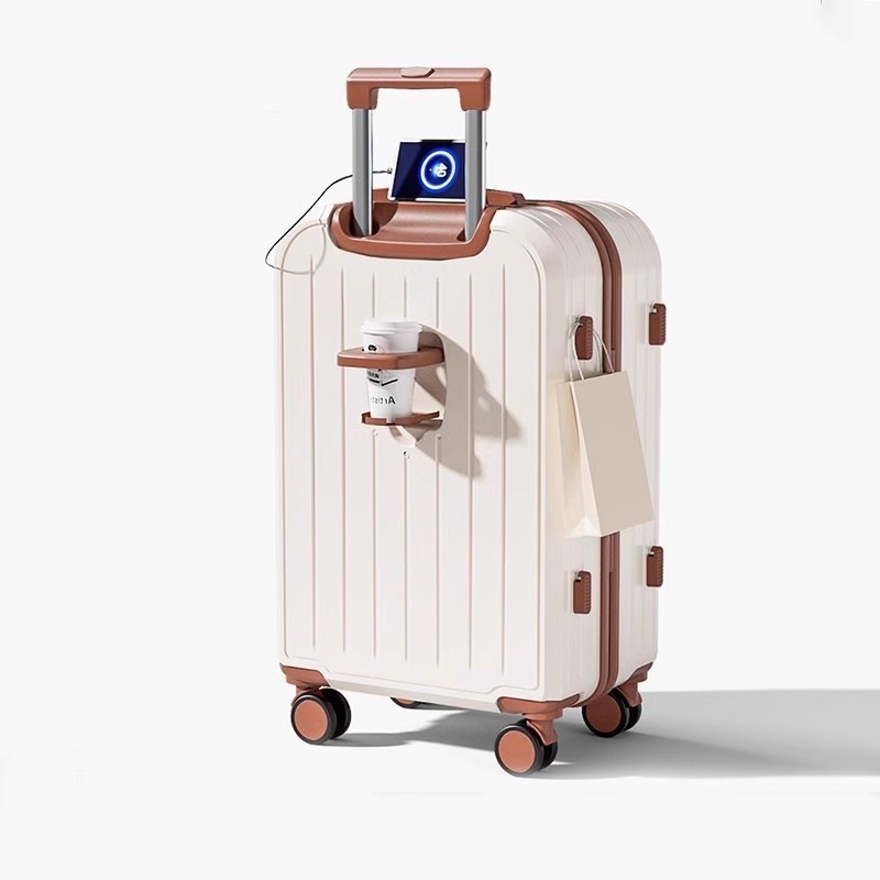 2025 新スタイル メンズ サイレント ユニバーサル ホイール スーツケース レディース 小型 搭乗 旅行 20 インチ トロリー パスワード レザー スーツケース