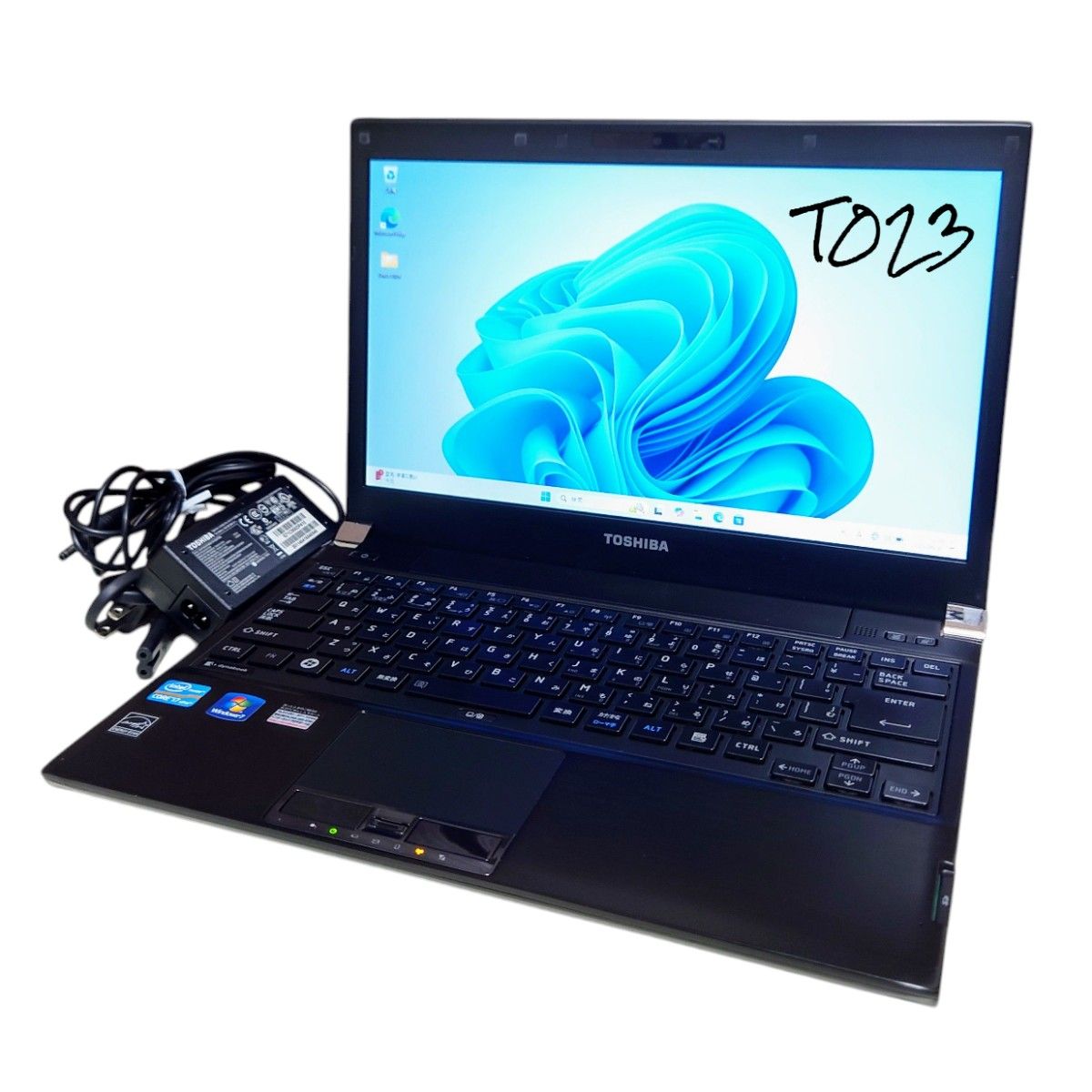 dynabook Corei7 メモリ8GB SSD128GB Windows11 DVD Office2024 Excel Word Webカメラ ノートパソコン 管理番号 T023