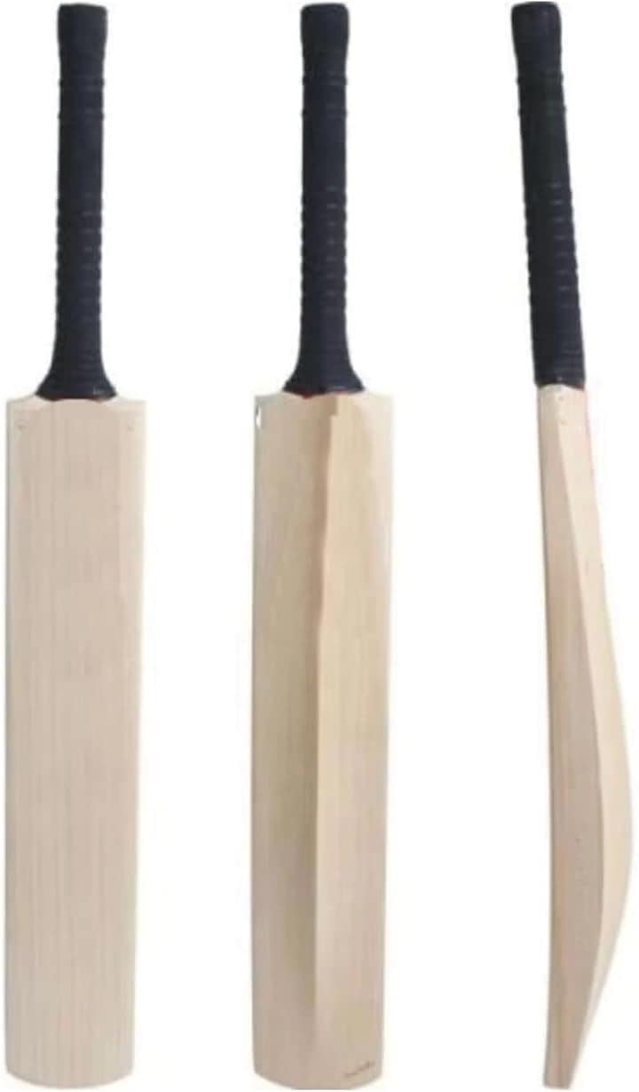 クリケットバット野球のスイングチェックに最適 野球部に1本 大人用 フルサイズ インド直輸入 カシミールウィロー 大谷翔平 練習(ナチュラル, フルサイズ)