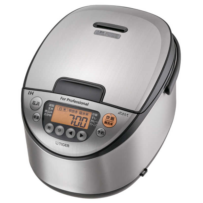 タイガー　TIGER　業務用 炊飯器 1升 炊きたて IHジャー ステンレス　JIK-P180XS