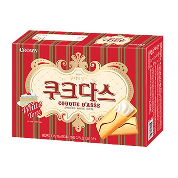 クラウン ククダス ホワイト 128gx18個