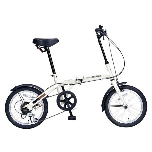 MYPALLAS（マイパラス） 6段変速付コンパクト自転車 折畳166SP M-103-IV アイボ