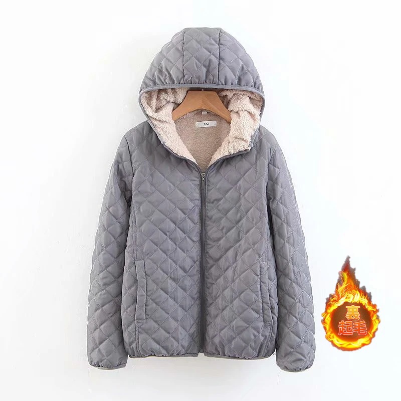 キルティングコート 中綿コート コート レディース 冬 アウター 無地 冬 裏起毛 裏ボア フード付